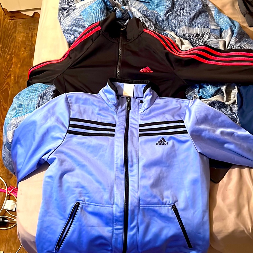 2 adidas sweater for $25